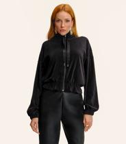 Jaqueta Endless Plush Feminina Preto Jaqueta Endless Plush Feminina Preto