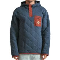 Jaqueta Especial Hurley Russel Quilted Fleece Marinho Jaqueta Especial Hurley Russel Quilted Fleece Marinho