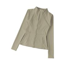 Jaqueta Esportiva Feminina De Manga Longa Para Yoga, Corta-Vento, Blusa De Treino, Roupa Ativa
