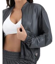 Jaqueta Esportiva Feminina Fitness Gym Cirrê Jaqueta Esportiva Feminina Fitness Gym Cirrê