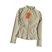 Jaqueta Esportiva Feminina Slim Fit De Manga Longa Para Yoga E Treino Com Zíper, Top Ativo Para