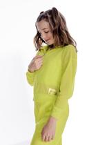 Jaqueta Esportiva Verde Seda Infantil Mylu Jaqueta Esportiva Verde Seda Infantil Mylu