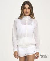 Jaqueta Eterna Corta Vento com Capuz Alto Giro Branco