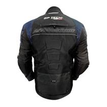 Jaqueta Explorer Gp Tech Adv C/ Proteção Preto/Azul Jaqueta Explorer Gp Tech Adv C/ Proteção Preto/Azul