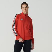 Jaqueta Fem. Vermelha Umbro Traditional Diamond