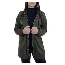Jaqueta Feminina Babicat Parka Cupro Verde - B1860
