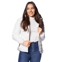 Jaqueta Feminina Balboa Puffer Off White