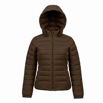 Jaqueta Feminina Bobojaco Puffer Com Capuz Nylon De Frio COR:MARROM ESCUROTAMANHO:P Jaqueta Feminina Bobojaco Puffer Com Capuz Nylon De Frio COR:MARROM ESCUROTAMANHO:P