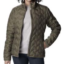 Jaqueta Feminina Columbia Plumas Delta Ridge II Green - 2088 Jaqueta Feminina Columbia Plumas Delta Ridge II Green - 2088
