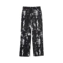 Jaqueta Feminina Com Estampa Animal E Lapela Com Cinto, Conjunto De Calças Estilo Europeu Que