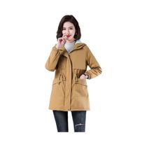 Jaqueta Feminina De Inverno Acolchoada De Algodão Quente Com Forro De Pelúcia E Capuz - Parka Casual Jaqueta Feminina De Inverno Acolchoada De Algodão Quente Com Forro De Pelúcia E Capuz - Parka Casual