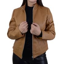 Jaqueta Feminina Facinelli By Mooncity Marrom Cacau - 640457