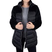 Jaqueta Feminina Facinelli By Mooncity Nylon Preta - 620265