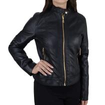 Jaqueta Feminina Facinelli Casual Curta Preta - 640487