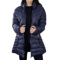Jaqueta Feminina Facinelli City Lady Plus Size Azul Marinho - 628035