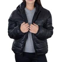 Jaqueta Feminina Freesurf Puffer Logomania Preta - 1209 Jaqueta Feminina Freesurf Puffer Logomania Preta - 1209