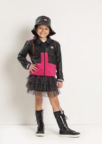 Jaqueta feminina infantil inverno - moda menina