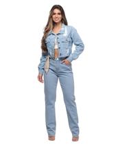 Jaqueta Feminina Jeans Cropped Razon Jeans Jaqueta Feminina Jeans Cropped Razon Jeans