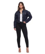 Jaqueta Feminina Jeans Midi Oversize Razon Jeans Jaqueta Feminina Jeans Midi Oversize Razon Jeans