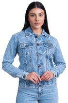 Jaqueta feminina Jeans Texas Farm - Winter Gray - Jqf005