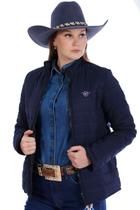 Jaqueta Feminina Matelassê Preta - Rodeo Farm Jaqueta Feminina Matelassê Preta - Rodeo Farm