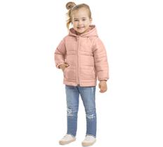 Jaqueta Feminina Nylon Rosa Kyly