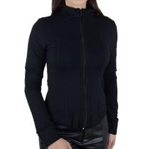 Jaqueta Feminina Olho Fatal Molecotton Preta - 601762