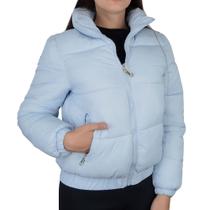 Jaqueta Feminina Pellini Bomber Nylon Azul Claro - GD654