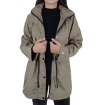 Jaqueta Feminina Pellini Parka Marrom Café - 17GD4062 Jaqueta Feminina Pellini Parka Marrom Café - 17GD4062