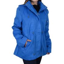 Jaqueta Feminina Pellini Plus Size Azul Claro - GD2401 Jaqueta Feminina Pellini Plus Size Azul Claro - GD2401