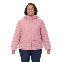 Jaqueta Feminina Plus Size C Capuz Removível 0667 Jaqueta Feminina Plus Size C Capuz Removível 0667