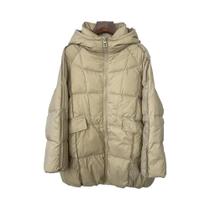 Jaqueta Feminina plus Size Com Capuz De Plumas De Pato Brancas, Casaco Puffer Quente Oversize Casual