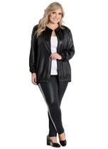 Jaqueta Feminina Plus Size Modelo Cirre