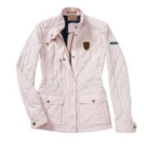 Jaqueta Feminina Porsche Drivers Selection Bege e Rosa