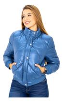 Jaqueta Feminina Puffer Bomber Moderna Inverno Facinelli Jaqueta Feminina Puffer Bomber Moderna Inverno Facinelli