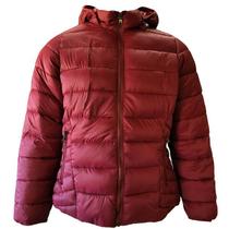 Jaqueta Feminina Puffer City Lady Plus Size Capuz Removível