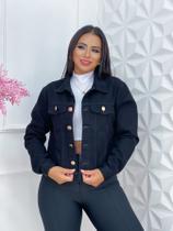 Jaqueta feminina /sarja brim preto