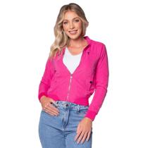 Jaqueta Feminina Sea Surf Bomber Pink