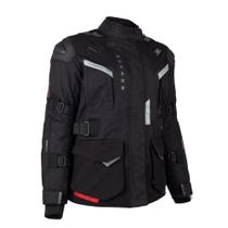 Jaqueta Feminina Texx Nomade Impermeável Motociclista Preto Jaqueta Feminina Texx Nomade Impermeável Motociclista Preto