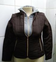 Jaqueta Feminina vira colete 100% Poly (Ju1016)