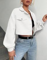 Jaqueta Feminino Casaco Veludo Canelado Blusa Botões Bolsos Fake Casual Frio Inverno Jaqueta Feminino Casaco Veludo Canelado Blusa Botões Bolsos Fake Casual Frio Inverno