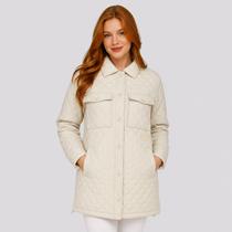 Jaqueta Fila Quilting Feminina Off White Jaqueta Fila Quilting Feminina Off White