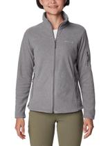 Jaqueta Fleece Columbia Feminina Fast Trek II Cinza Claro Jaqueta Fleece Columbia Feminina Fast Trek II Cinza Claro