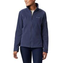 Jaqueta Fleece Columbia Feminina Fast Trek II Gola Alta Azul-Marinho Jaqueta Fleece Columbia Feminina Fast Trek II Gola Alta Azul-Marinho