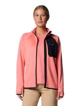 Jaqueta Fleece Columbia Feminina Triple Canyon Grid Coral Jaqueta Fleece Columbia Feminina Triple Canyon Grid Coral