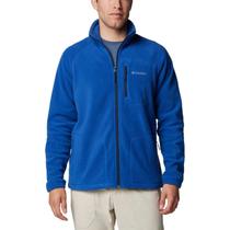 Jaqueta Fleece Columbia Masculina Fast Trek II Gola Alta Azul