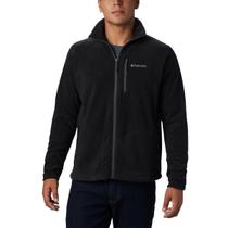 Jaqueta Fleece Columbia Masculina Fast Trek II Gola Alta Preta