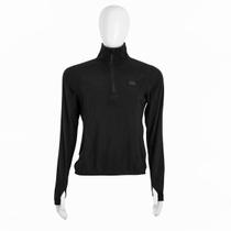 Jaqueta Fleece Feminina Charmonix 1/2 Ziper Xlite Preto - Kailash Jaqueta Fleece Feminina Charmonix 1/2 Ziper Xlite Preto - Kailash