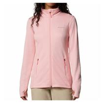 Jaqueta Fleece Feminina Columbia Park View Grid Rosa - 19597