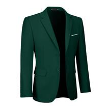 Jaqueta Fxzpiodi Casual Solid Slim Fit verde escuro 4GG masculina